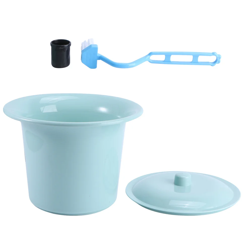 

Chamber Pot Urinallid Bucket Adults Commode Pee Spittoon Potty Pots Toilet Bedpan Bottle Bedroomfemale Urineportable Bedside