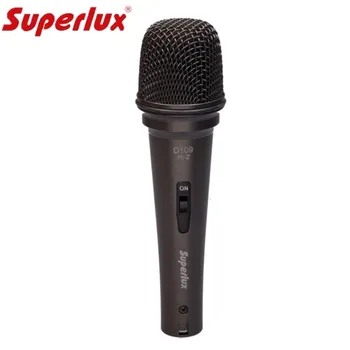 Superlux D109 Hi-Z high impedance hyper-cardioid Dynamic recording microphone guitar amplifier pick up sound microphone
Superlux D109 Hi-Z high impedance hyper-cardioid Dynamic recording microphone guitar amplifier pick up sound microphone