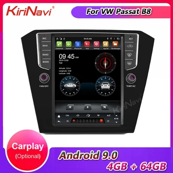 KiriNavi Vertical Screen Tesla Style 10.4' 1 Din Android 9.0 Car Dvd Multimedia Player For VW Passat B8 Car Radio GPS Navigation
KiriNavi Vertical Screen Tesla Style 10.4' 1 Din Android 9.0 Car Dvd Multimedia Player For VW Passat B8 Car Radio GPS Navigation