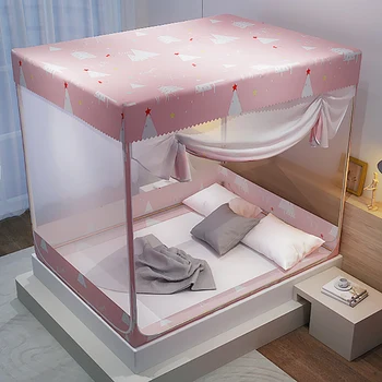 Large Square Mosquito Net for Double Bed Folding Portable Bed Net Three Door with Zipper Anti Mosquito Tent Netting For Home
Large Square Mosquito Net for Double Bed Folding Portable Bed Net Three Door with Zipper Anti Mosquito Tent Netting For Home