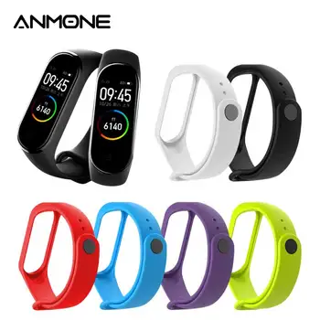 ANMONE For mi band Silicone Wrist Strap Watch Band For Xiaomi MI Band 4 3 Smart Bracelet Wriststrap Replacement Belt Loop
ANMONE For mi band Silicone Wrist Strap Watch Band For Xiaomi MI Band 4 3 Smart Bracelet Wriststrap Replacement Belt Loop