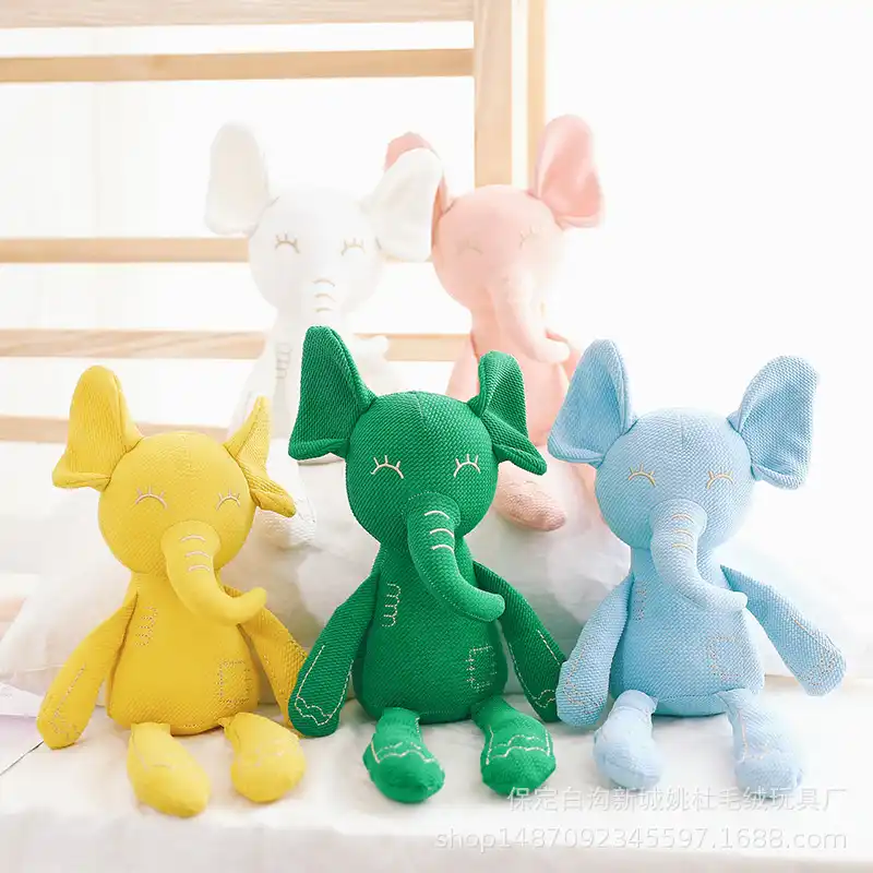 style ins cute long legs elephant plush doll toy birthday gift