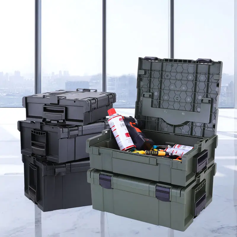 Complete Tool Box Toolbox Profesional Suitcase Hardware Storage Artifact Car Multi-layer Large Capacity Combinable Plastic Box
Complete Tool Box Toolbox Profesional Suitcase Hardware Storage Artifact Car Multi-layer Large Capacity Combinable Plastic Box