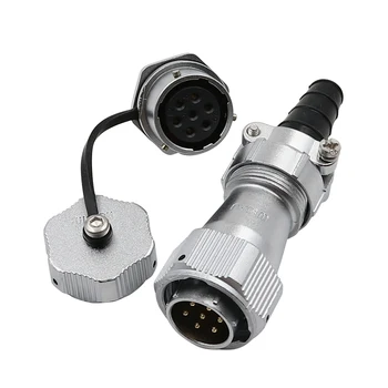Outdoor Waterproof M20 Connector 2 3 4 5 6 7 9 12 15 Pin Soldering Male Aviation Plug Female Socket LED Adapter Ebike Motorcycle
Outdoor Waterproof M20 Connector 2 3 4 5 6 7 9 12 15 Pin Soldering Male Aviation Plug Female Socket LED Adapter Ebike Motorcycle
