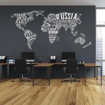 Large World Map Collage Wall Sticker Office Classroom World Map Earth Globa Wall Decal School Bedroom Vinyl Decor
Large World Map Collage Wall Sticker Office Classroom World Map Earth Globa Wall Decal School Bedroom Vinyl Decor