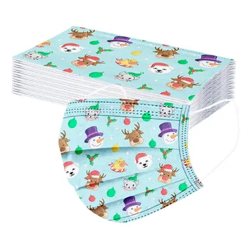 20pc Adult Christmas Disposable Mask Print Dustproof Sunscreen Breathable Three-layer High Quality Mask Breathing Filters Masks
20pc Adult Christmas Disposable Mask Print Dustproof Sunscreen Breathable Three-layer High Quality Mask Breathing Filters Masks