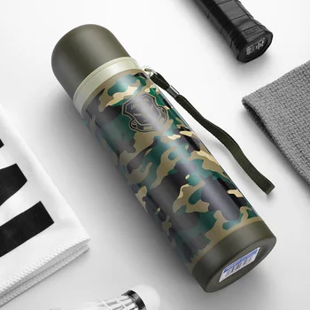Bullet Vacuum Flasks Large Capacity Outdoor Vintage Unbreakable Thermos Flasks Termo De Acero Inoxidable Thermos with Cup HH50BW
Bullet Vacuum Flasks Large Capacity Outdoor Vintage Unbreakable Thermos Flasks Termo De Acero Inoxidable Thermos with Cup HH50BW