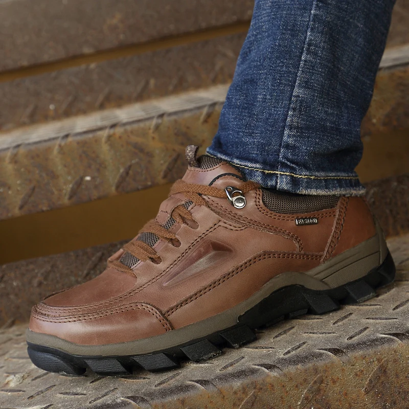 Breathable Genuine Leather Mens Sneakers Walking Driving Footwear Male Comfortable Outdoor Leisure Shoes Plus Size 50
Breathable Genuine Leather Mens Sneakers Walking Driving Footwear Male Comfortable Outdoor Leisure Shoes Plus Size 50