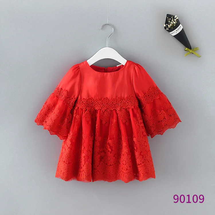 Momoidea Childrenswear 2019 Spring New Style Girls Dress Classic Children Lace Dress 
Momoidea Childrenswear 2019 Spring New Style Girls Dress Classic Children Lace Dress