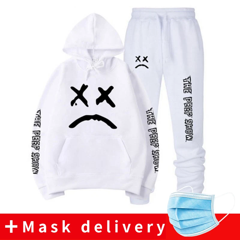 Brand Men's Sportswear Sets Spring Autumn Male Casual Tracksuit Men 2 Piece Sweatshirt + Sweatpants Set
Brand Men's Sportswear Sets Spring Autumn Male Casual Tracksuit Men 2 Piece Sweatshirt + Sweatpants Set