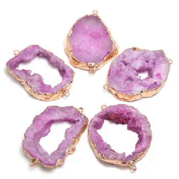 Natural Semi Precious Stone Connector Irregular Agates DIY Bracelet Necklace Making Jewelry Findings Package Sale 40-45mm 30-35m
Natural Semi Precious Stone Connector Irregular Agates DIY Bracelet Necklace Making Jewelry Findings Package Sale 40-45mm 30-35m