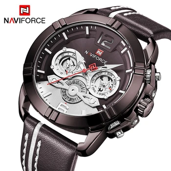 Luxury Brand NAVIFORCE Sport Watches Men Military Quartz WristWatch Male Date and Day Waterproof Casual Clock Relogio Masculino
Luxury Brand NAVIFORCE Sport Watches Men Military Quartz WristWatch Male Date and Day Waterproof Casual Clock Relogio Masculino