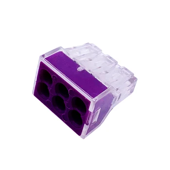 50/100pcs PCT-106 New Universal Compact Push Wire Wiring Connector For Junction box 2 pin Conductor Terminal Block With Lever
50/100pcs PCT-106 New Universal Compact Push Wire Wiring Connector For Junction box 2 pin Conductor Terminal Block With Lever