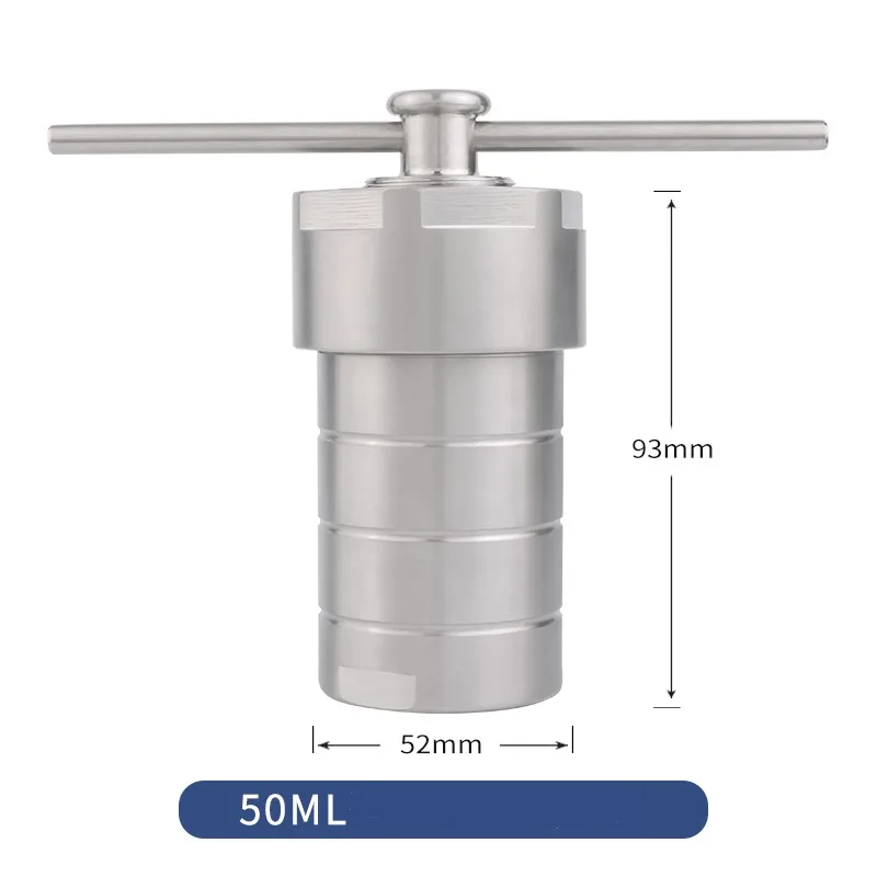50ml Hydrothermal Autoclave Reactor Vessel kettle with PPL Chamber Hydrothermal Synthesis High quality NE
50ml Hydrothermal Autoclave Reactor Vessel kettle with PPL Chamber Hydrothermal Synthesis High quality NE