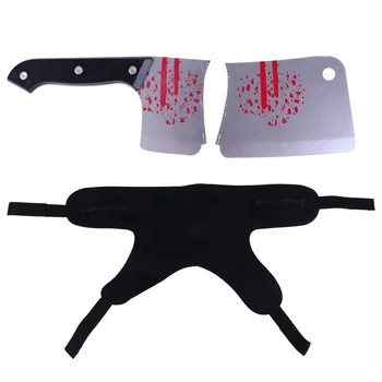 1Pc Pet Costume Halloween Pet Harness Cat Vest Dog Harness Bloody Cleaver Prop
1Pc Pet Costume Halloween Pet Harness Cat Vest Dog Harness Bloody Cleaver Prop