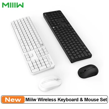 MIIIW Wireless Keyboard Mouse Set Windows/Mac One-button switching 104 Keys 2.4GHz IPX4 Waterproof Keyboard Office
MIIIW Wireless Keyboard Mouse Set Windows/Mac One-button switching 104 Keys 2.4GHz IPX4 Waterproof Keyboard Office