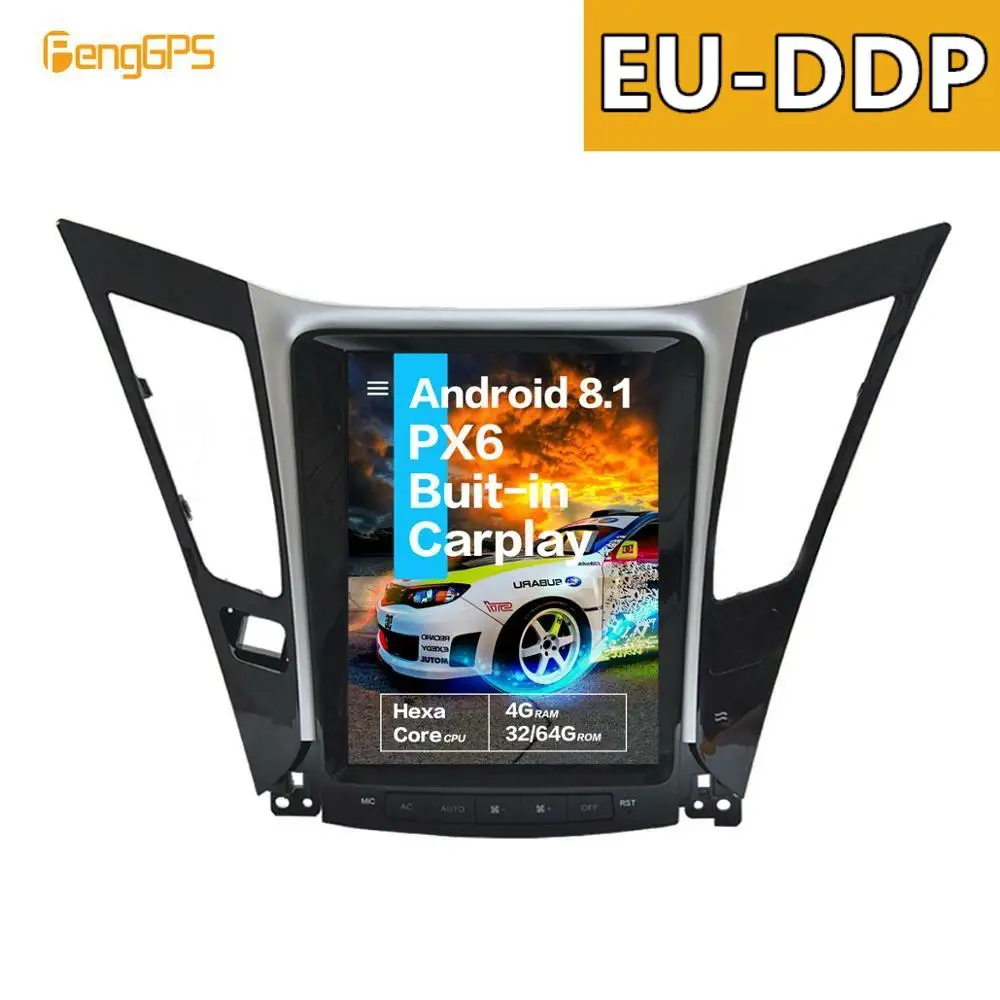Автомагнитола Tesla, 10,4 дюйма, Android, для Hyundai Sonata 2011, 2012, 2013, 2014, 2015, GPS-навигация, Авторадио PX6, 2 din, стерео
Автомагнитола Tesla, 10,4 дюйма, Android, для Hyundai Sonata 2011, 2012, 2013, 2014, 2015, GPS-навигация, Авторадио PX6, 2 din, стерео
