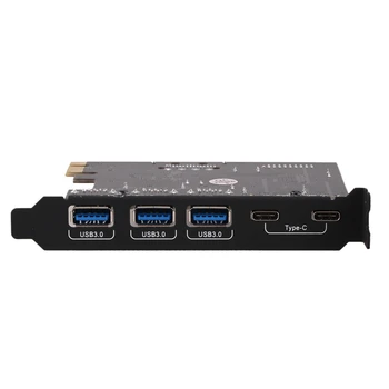 7-Port Pci Expansion Card , Expand Three Usb 3.0 a Ports and Two Usb 3.0 C and Internal Usb 3.0 20-Pin with 15-Pin Power Connect 
7-Port Pci Expansion Card , Expand Three Usb 3.0 a Ports and Two Usb 3.0 C and Internal Usb 3.0 20-Pin with 15-Pin Power Connect