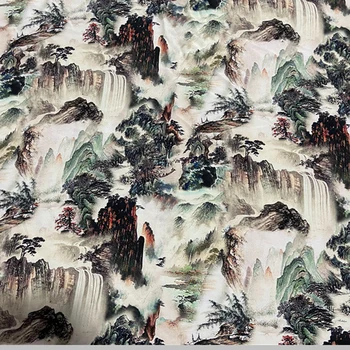 China style print 100% pure mulberry silk crepe de chine fabric 140cm width,SCDC1264
China style print 100% pure mulberry silk crepe de chine fabric 140cm width,SCDC1264