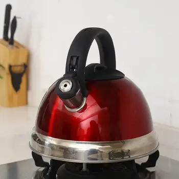 3L Stainless Steel Whistling Tea Kettle Food Grade Tea Pot With Heat-Proof Handle - Stovetop Suitable For All Heat Sources
3L Stainless Steel Whistling Tea Kettle Food Grade Tea Pot With Heat-Proof Handle - Stovetop Suitable For All Heat Sources