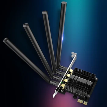 Desktop Built-in Pcie Gigabit Wireless Network Card Dual-band 1750M Desktop PC Bluetooth 4.0 Electronic Accessories
Desktop Built-in Pcie Gigabit Wireless Network Card Dual-band 1750M Desktop PC Bluetooth 4.0 Electronic Accessories