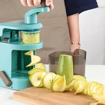 Kitchen Gadget Vegetable Cutter Multifunctional Spiral Cutter 2019 Manual Fruit Vegetable Chopper Hand Pull Food Cutter Grinder
Kitchen Gadget Vegetable Cutter Multifunctional Spiral Cutter 2019 Manual Fruit Vegetable Chopper Hand Pull Food Cutter Grinder