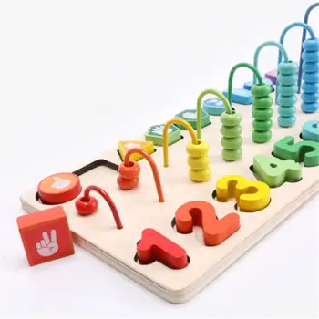 None Kids Multi-functional Wooden Abacus Calculation Frame Number Matching Educational Toy
None Kids Multi-functional Wooden Abacus Calculation Frame Number Matching Educational Toy