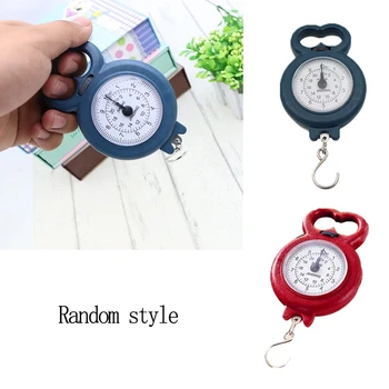 Practical Plastic+Stainless Steel Material 10kg Weighing Portable Numeral Pointer Spring Balance Hanging Scale Kitchen Weighing
Practical Plastic+Stainless Steel Material 10kg Weighing Portable Numeral Pointer Spring Balance Hanging Scale Kitchen Weighing