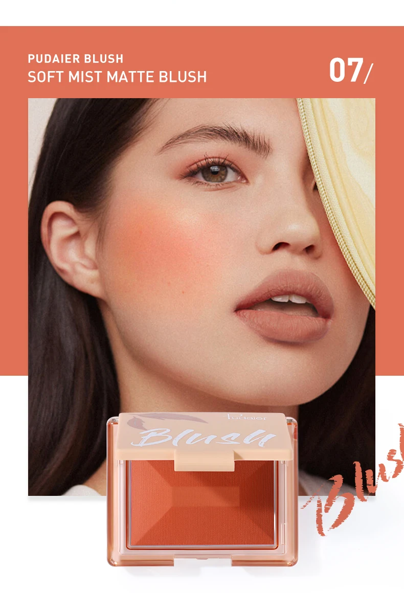 Pudaier Soft Mist Matte Airy Monochrome Blush Power Palette Smooth Enhance Complexion Fine Shimmer Blusher Face Makeup TSLM2
Pudaier Soft Mist Matte Airy Monochrome Blush Power Palette Smooth Enhance Complexion Fine Shimmer Blusher Face Makeup TSLM2