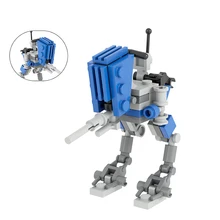 MOC Mini Clone Robot AT-RT Building Blocks For Star of Space Wars Series High-Tech Mechanical Character Bricks Game Toys For Kid
MOC Mini Clone Robot AT-RT Building Blocks For Star of Space Wars Series High-Tech Mechanical Character Bricks Game Toys For Kid