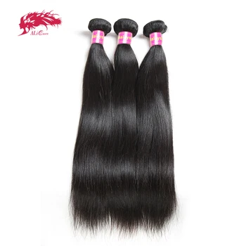 Ali Queen Hair Malaysian Straight Virgin Human Hair Weaves Bundles 3Pcs Deals Natural Color 8"-26” M/7A 100% Human Hair Weaving 
Ali Queen Hair Malaysian Straight Virgin Human Hair Weaves Bundles 3Pcs Deals Natural Color 8"-26” M/7A 100% Human Hair Weaving