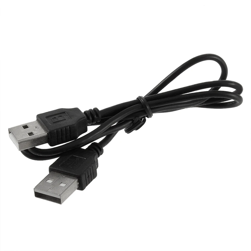 Черный USB 2 0 папа-папа M/M удлинитель Кабель-адаптер провод для ПК смартфона |