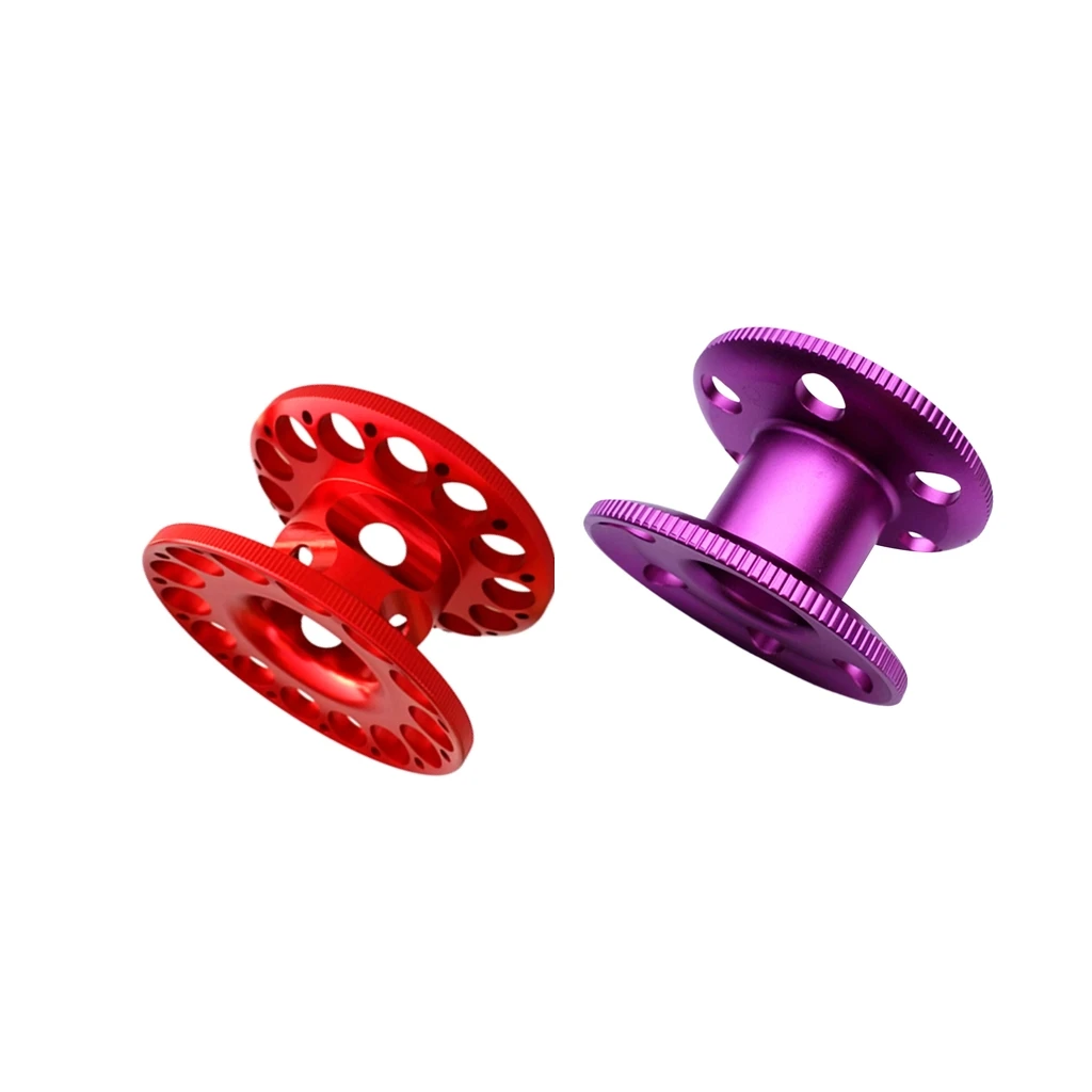 Water Pool Finger Reels Diving Scuba Aluminum Alloy Spool Anti-corrosion 2pc Water Pool Finger Reels Diving Scuba Aluminum Alloy Spool Anti-corrosion 2pc