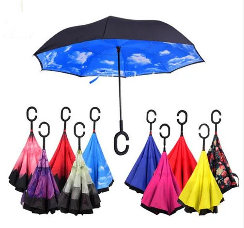 2017 New Style Reverse Umbrella Double Layer Reversal Reverse Rib Umbrella C qi che san Three Generations Hands-Free Reverse Umb
2017 New Style Reverse Umbrella Double Layer Reversal Reverse Rib Umbrella C qi che san Three Generations Hands-Free Reverse Umb