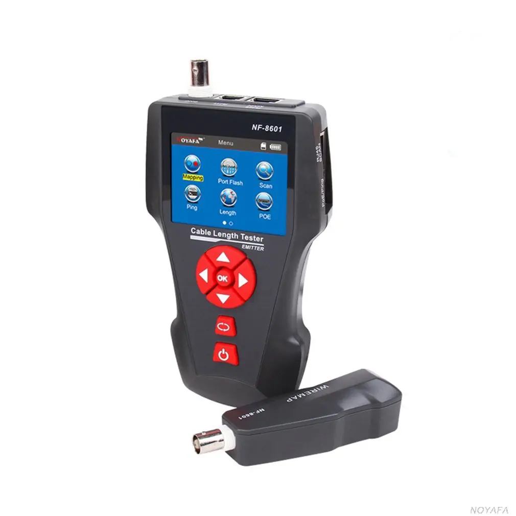 NF-8601A Professional cable tester / network tester PING test POE test crosstalk test 
NF-8601A Professional cable tester / network tester PING test POE test crosstalk test
