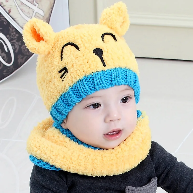 2020 Newborn Toddler Infant Baby Girls Boys Warm Winter Hat Scarf Set Hooded Ear flap Knitted Cap Gift Suit For 1-3 Years Old
2020 Newborn Toddler Infant Baby Girls Boys Warm Winter Hat Scarf Set Hooded Ear flap Knitted Cap Gift Suit For 1-3 Years Old