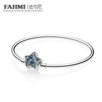 FAHMI 100% 925 Sterling Silver New 1:1 597534NCBMX Twinkle Star Cuff Bracelet Original Temperament Women Retro Jewelry 
FAHMI 100% 925 Sterling Silver New 1:1 597534NCBMX Twinkle Star Cuff Bracelet Original Temperament Women Retro Jewelry