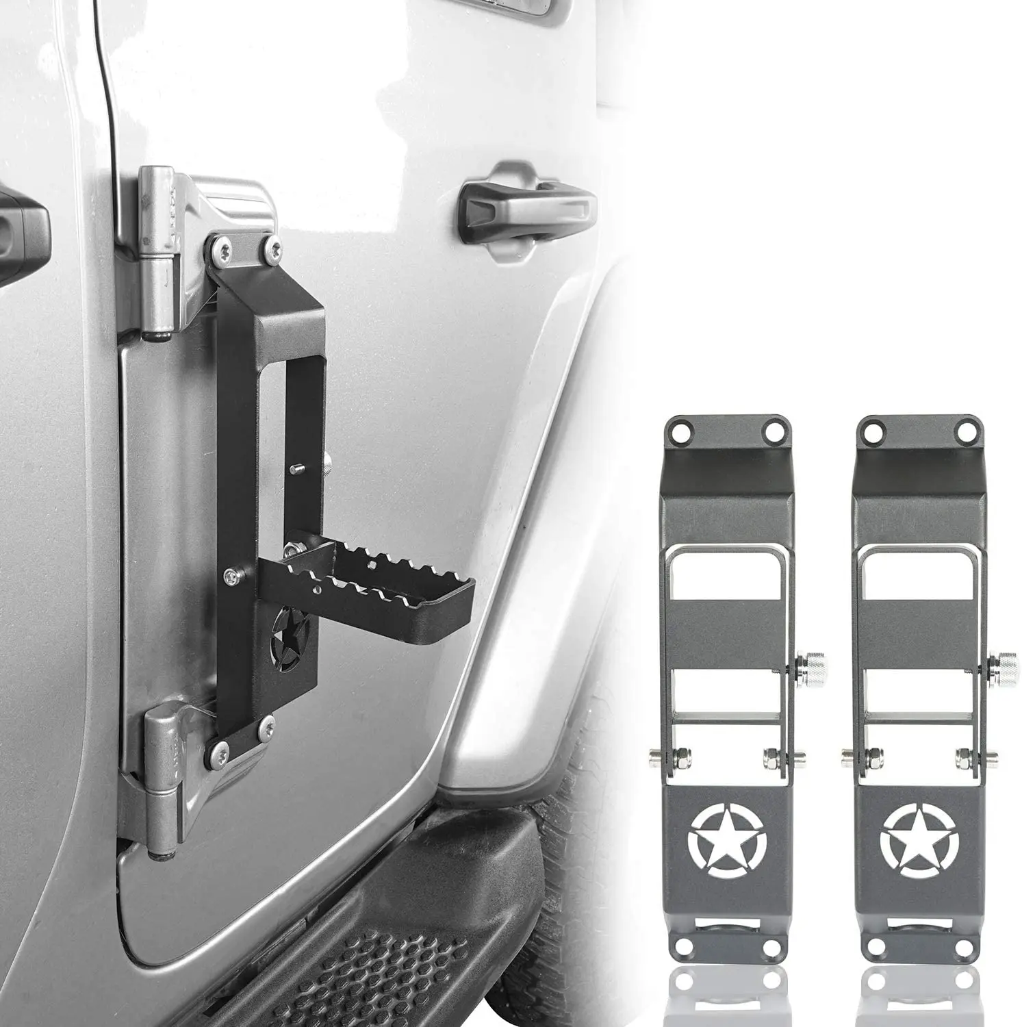 Foot Pedal Exterior For Jeep Wrangler JK JKU JL Jeep Gladiators JT Doors Metal Step Plate Foldable Car Accessories
Foot Pedal Exterior For Jeep Wrangler JK JKU JL Jeep Gladiators JT Doors Metal Step Plate Foldable Car Accessories