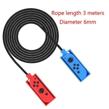 Jump Skipping Ropes Adjustable Cable for Switch Skip Rope JoyCon Controller Grip 28TE
Jump Skipping Ropes Adjustable Cable for Switch Skip Rope JoyCon Controller Grip 28TE