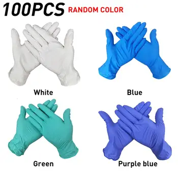 100 pcs Disposable Sterile Gloves Non-Slip Acid and Alkali Laboratory Rubber Latex Gloves Household Cleaning Products
100 pcs Disposable Sterile Gloves Non-Slip Acid and Alkali Laboratory Rubber Latex Gloves Household Cleaning Products