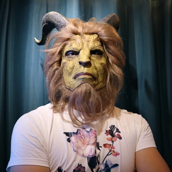 Halloween Masks Movie Beauty and The Beast Mask Cosplay Mascara Animal Masque Carnaval Realistic Latex Maska Horror Masquerade
Halloween Masks Movie Beauty and The Beast Mask Cosplay Mascara Animal Masque Carnaval Realistic Latex Maska Horror Masquerade