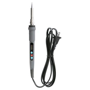 New 60W 110V/200V LCD Digital Electric Soldering Iron Internal Heating Adjustable Digital-control Thermostatic Lead-free 
New 60W 110V/200V LCD Digital Electric Soldering Iron Internal Heating Adjustable Digital-control Thermostatic Lead-free