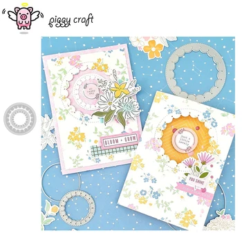 Piggy Craft metal cutting dies cut die mold Garland circle frame Scrapbook paper craft knife mould blade punch stencils dies
Piggy Craft metal cutting dies cut die mold Garland circle frame Scrapbook paper craft knife mould blade punch stencils dies