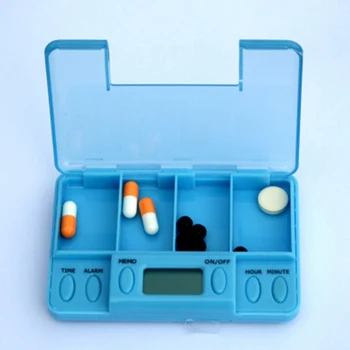 4 Grid Intelligent Storage Box Electronic Timing Reminder Medicine Boxes Alarm Timer Pills Multifunctional Smart Pill Box New
4 Grid Intelligent Storage Box Electronic Timing Reminder Medicine Boxes Alarm Timer Pills Multifunctional Smart Pill Box New