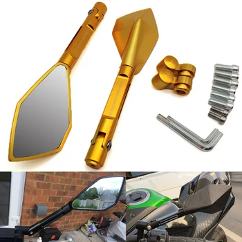 CNC Universal Motorcycle Mirror Rearview Side Mirrors Motorbike Accessories For Honda CB1000R CBR900RR CBR600F CBR250R CBR650R
CNC Universal Motorcycle Mirror Rearview Side Mirrors Motorbike Accessories For Honda CB1000R CBR900RR CBR600F CBR250R CBR650R