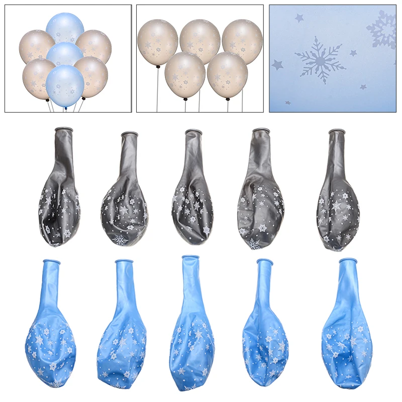 10X 12 Inch Frozen Snowflake Latex Balloons Christmas Birthday Party Decoration Cartoon Pattern Printed Balloon
10X 12 Inch Frozen Snowflake Latex Balloons Christmas Birthday Party Decoration Cartoon Pattern Printed Balloon