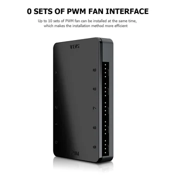 PWM Fan Hub Controller Powered SATA 10 Ports 4 Pin Households Computers Accessories for Computer Case Cooling Fan
PWM Fan Hub Controller Powered SATA 10 Ports 4 Pin Households Computers Accessories for Computer Case Cooling Fan