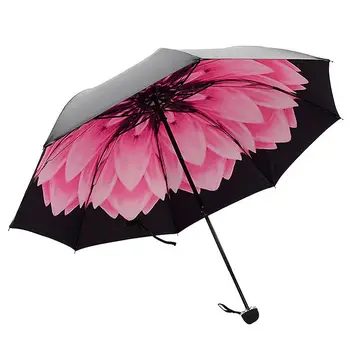 Umbrella Rain Woman Three-folding 3D Flower Print Sunny and Rainy Umbrella Parasol
Umbrella Rain Woman Three-folding 3D Flower Print Sunny and Rainy Umbrella Parasol