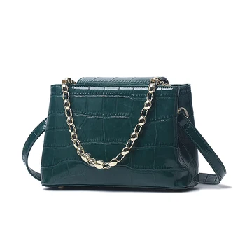 2019 Ins Hots 2 Strap Women Patent Crocodile Leather Shoulder Bag Elegant Crossbody Purse Bags 
2019 Ins Hots 2 Strap Women Patent Crocodile Leather Shoulder Bag Elegant Crossbody Purse Bags