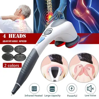 Electric Body Handheld Heated Massager Stick Infrared Body Neck Back Massage Waist Cervical Massager Massager Hammer Vibration 
Electric Body Handheld Heated Massager Stick Infrared Body Neck Back Massage Waist Cervical Massager Massager Hammer Vibration